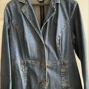 Blazer jean jacket